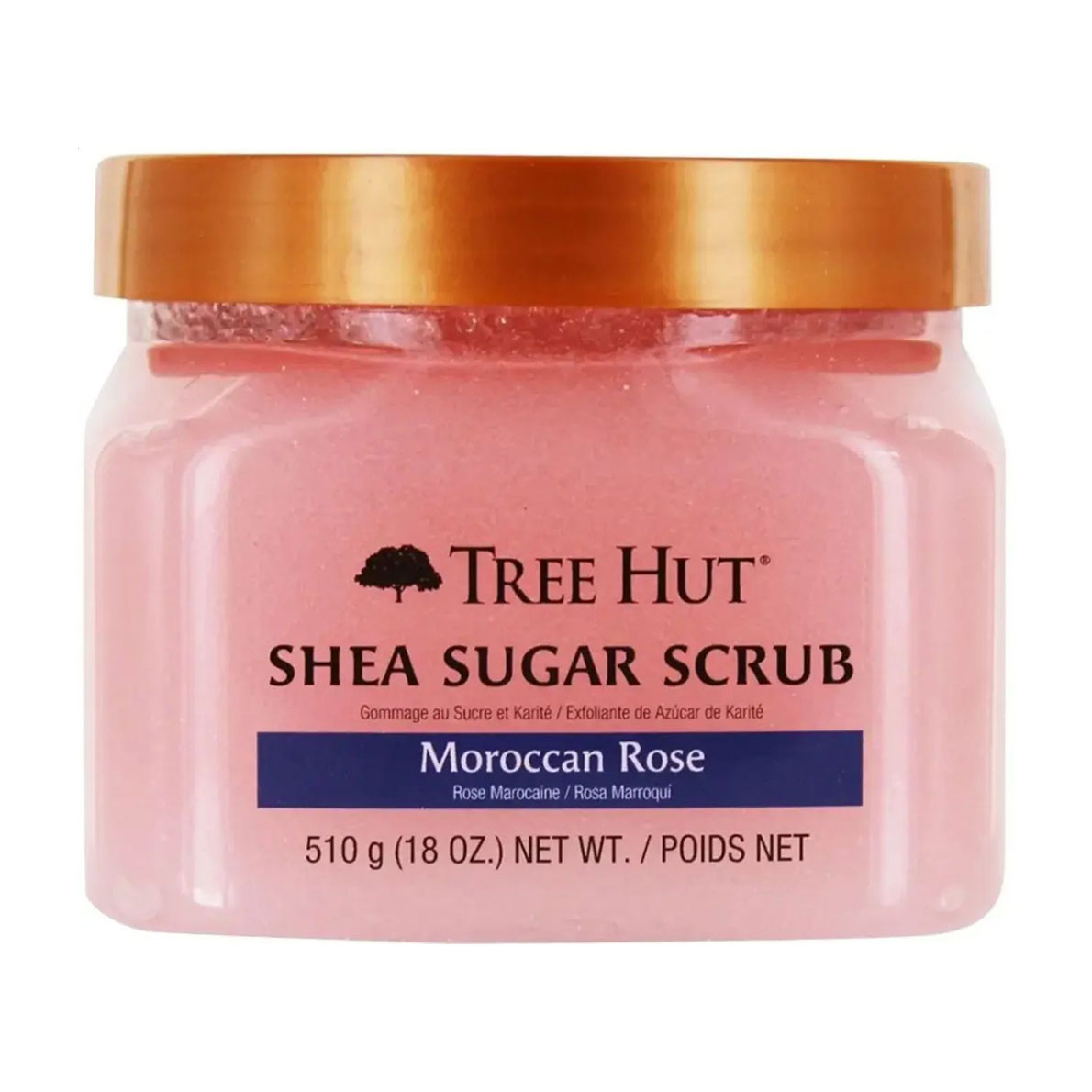 Цукровий скраб для тіла Tree Hut Moroccan Rose Karite Sugar Scrub, 510 г